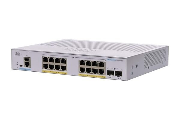 Cisco CBS350-16T-2G 16-Port Giga Network Business Managed Switch
