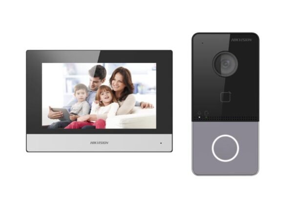 HIKVISION IP 7" VDP Video Door Phone Kit (DS-KIS603-P)